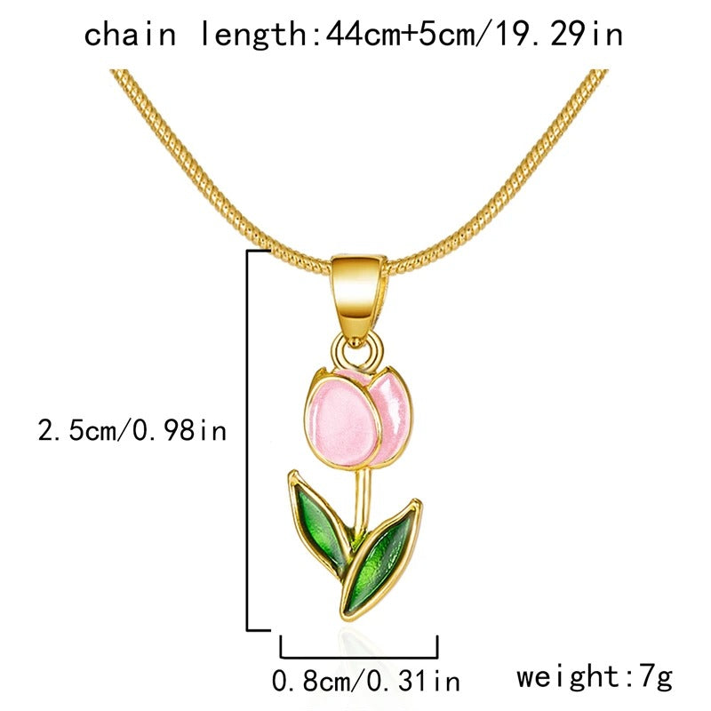 Chic Tulip Necklace Light